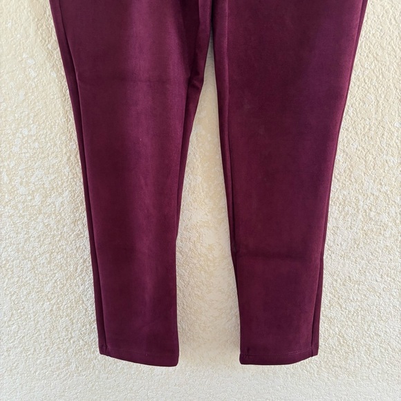 Pull on Suede dress pants NWOT Size 10 - Picture 3 of 9